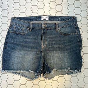 Jean shorts! Super comfy